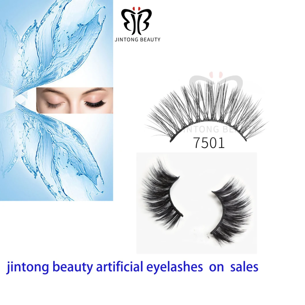 Factory Wholesale Black Eye Lash 18mm 20mm 22mm 25mm Eye Lash Can Accept Customized Packaging