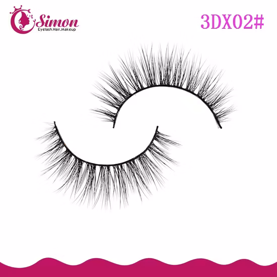 25mm 3D Natural Faux Mink Lashes Glamorous Silk Eyelashes Mink Eyelashes